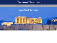 Tablet Screenshot of dwanethomas.com